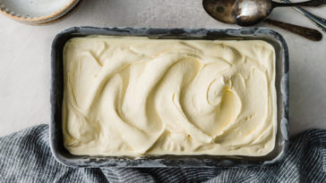 Ev Yapımı Vanilyalı Dondurma